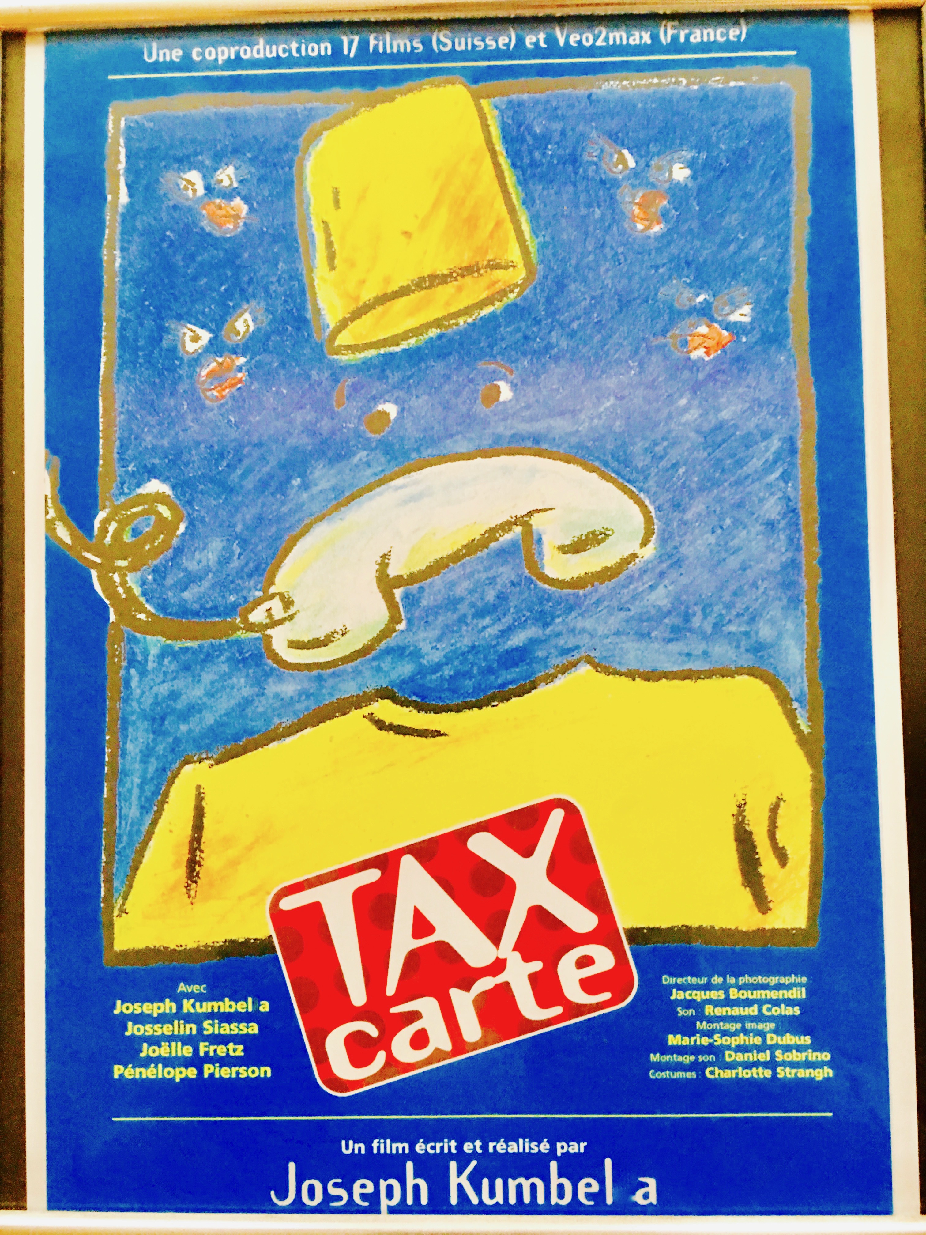 Taxcarte grande affiche